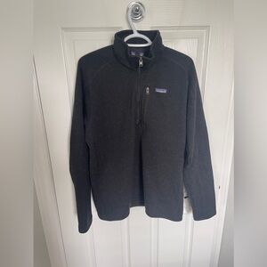 Patagonia Better Sweater® 1/4-Zip Fleece Black Large